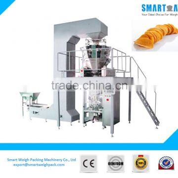 Automatic Fried Crisps Packaging Machine Line