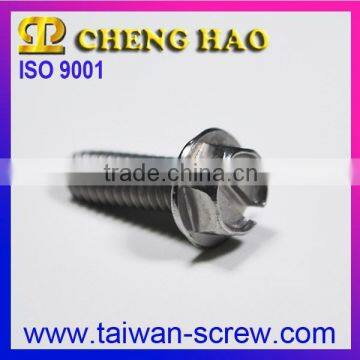 Slotted Hex Washer Head All Kinds Flange Stainless Steel Bolt photo-5