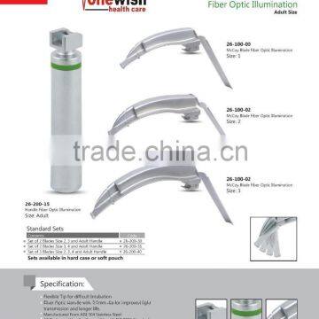 FlexTip Mega light Fiber Optic Macintosh Laryngoscope