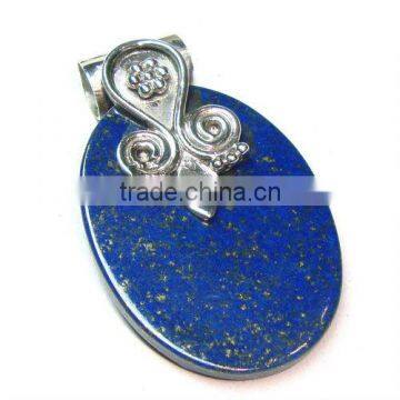 Natural gemstone sterling silver blue lapis jewellery