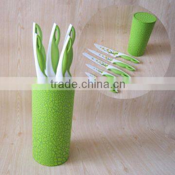5pcs best chef knives with holder MS1018