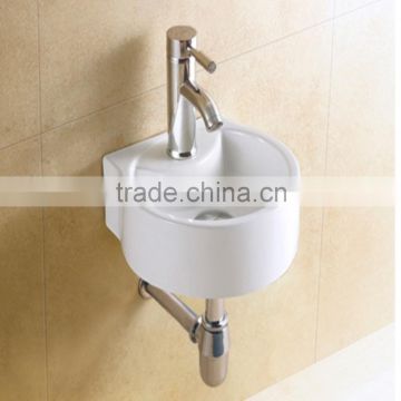 Hanging Ceramic Round Bathroom Sink