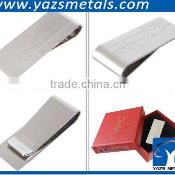 custom zinc alloy money clip