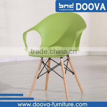 Famous wood plastic diningroom armchair replica D002