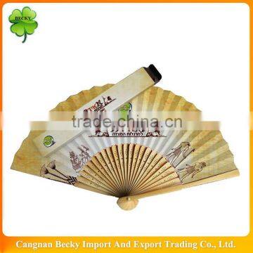 2014 high quality plastic novelty hand mini fan