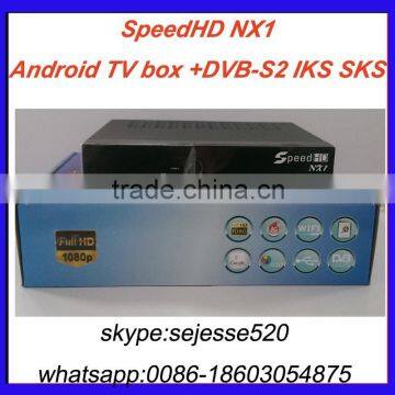 2015 speed hd NX1 hd dvb-s2 twin tuner sks and iks free forever satellite receiver receptor for south america