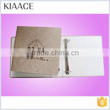 Art design high quality pratical paper custom recycle cardboard folder