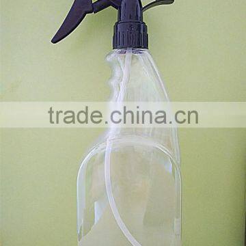 Cleaning liquid detergent use 600ml plastic bottle with trigger pump