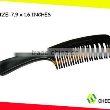 Plastic hair brush comb