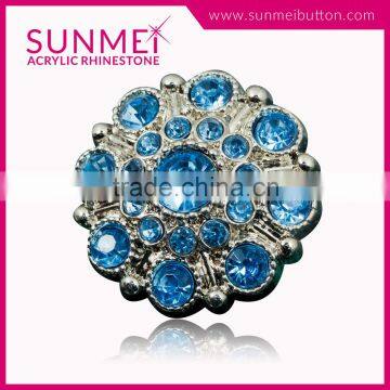 Taiwan Light Blue Star Shaped Rhinestone Embellishments