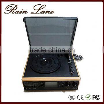 Rain Lane New Product 6-in-1 Electric Turntable Speaker Record Player photo-6