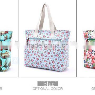 Designer Shopping Plastic Bags,PE Handle Cotton Bag for Shopping photo-6