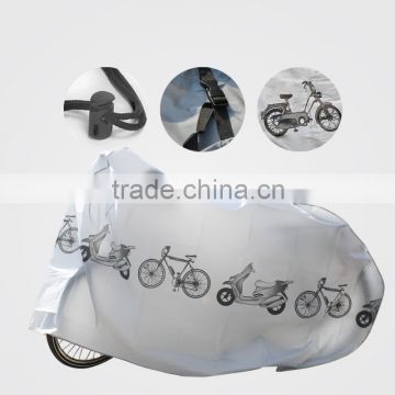 Outdoor bike rain and dust protector PEVA cover bicycle cover