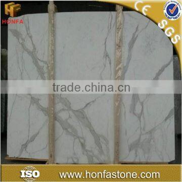 Super thin calcutta marble slab with customized size