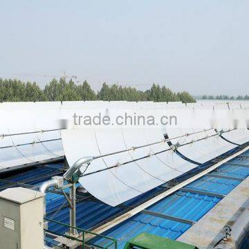 Tabacco industry solar parabolic trough collector