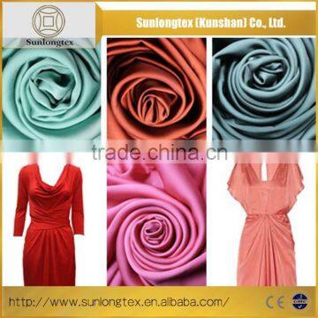 China Wholesale Polyester Rayon Satin Fabric