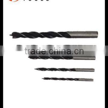 three point wood drill bit carbide tipped brad point flat drill bit