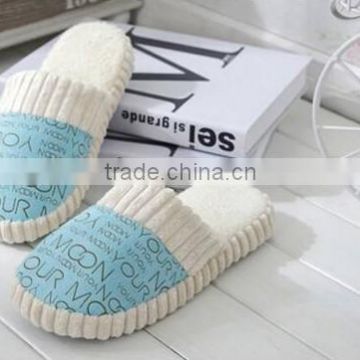 2015 New Promotion Spring & Autumn And Winter Warm Men&Women Cotton-padded Lovers At Home Slippers Indoor Shoes