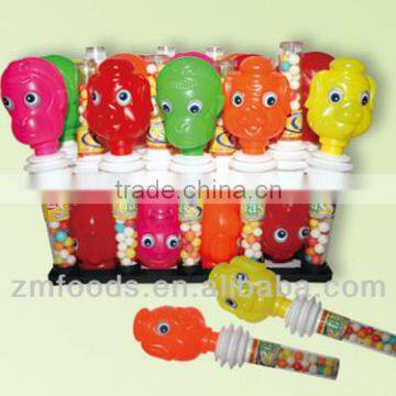 Plastic candy toy, Monkey Head Toy Candy