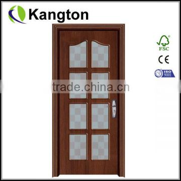 Interior simple pvc toilet door