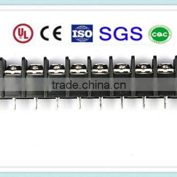 7.62mm Pitch 10P PCB Barrier Terminal Block KDT25 300V 15A with UL CE ROHS