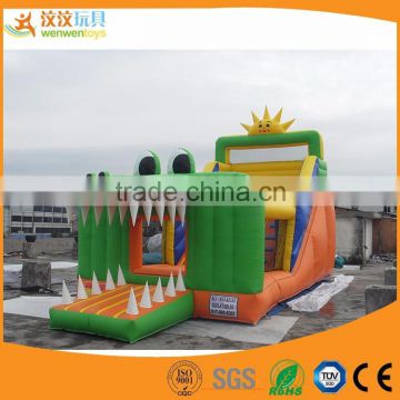 Inflatable castle for children inflatable pool slide