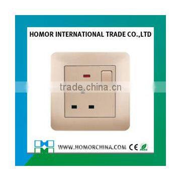 45A Wall Switch Socket With Neon Good Quality photo-3
