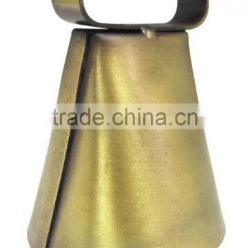 Hunting Bell in Plated or Painted Color Surface With Logo and Strap Attached
