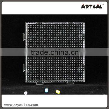 ARTKAL fun intelligent kids toys 2.6mm pegboard pattern for perler beads project 2014