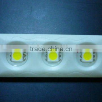 waterproof CE Rohs 5050 SMD led modules 3 chips injection module