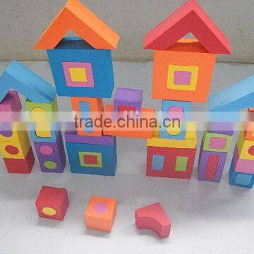 2014 new design EVA educational foam building blocks toys for kids