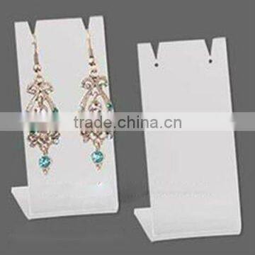 White color Acrylic Necklace Display Holder