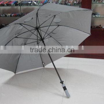 30" manual open double layer golf umbrella