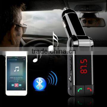 Bluetooth Wireless Kit Car Mp3 Player Fm Transmitter USB Car Charger, High Quality Wireless Fm Transmitter