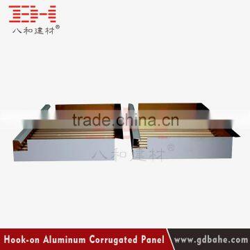 Excellent impact resistance corrugated aluminum roof panels