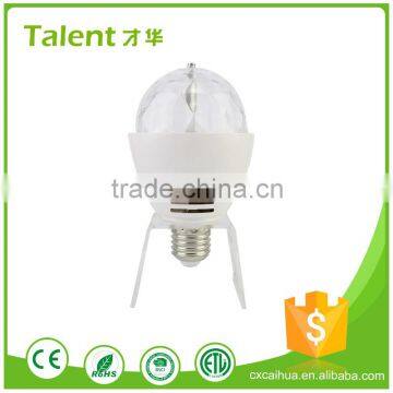 Talent CH-WTD new design room decoration RGB colorful rotating 3W led party disco light