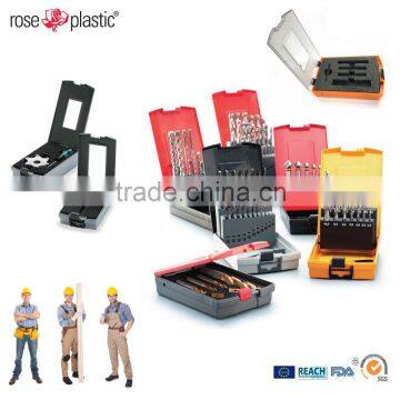 Plastic packaging box case for metal drills BR