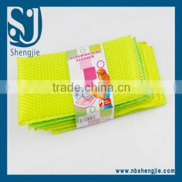 Trade Assurance non-scratch home and kitchen cleaning nylon sponge scouring pads