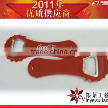 Fashion Design Coco Cola Plastic Bottle Opener For Sale