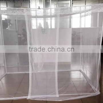 Fiberglass Frame rectangular lace Palace Mosquito Net