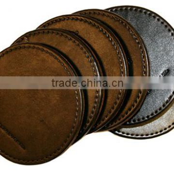 High quality custom embossed coasters