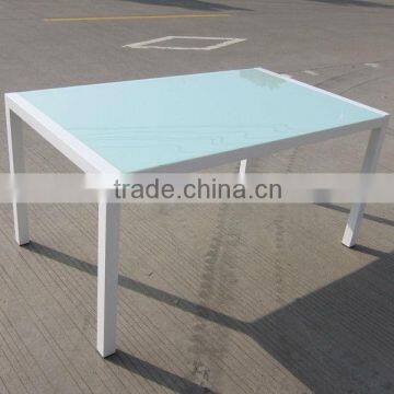 2015 Hot Sell Luxury Tempered Glass Dining Table