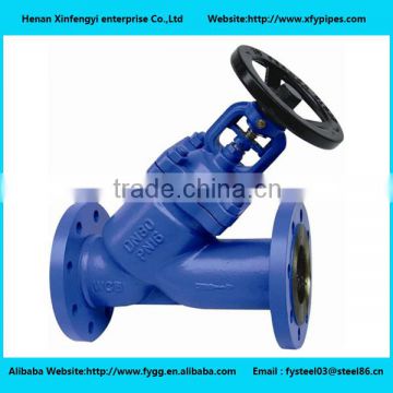 DIN Cast Steel Bellow Globe Valve, PN16/25/40