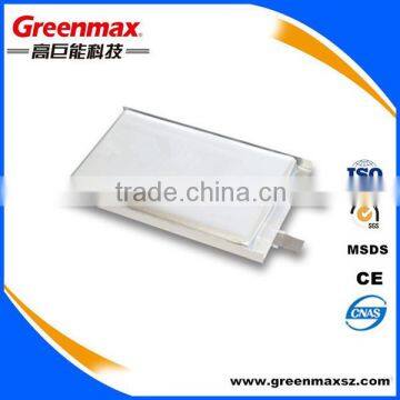 lithium polymer battery 3.7v 2000mah