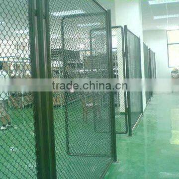 Workshop galvanized chain link fence(Manufacturer)