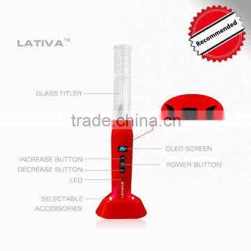 chinese imports wholesale dry herb pen vaporizer 2016,glass globe vaporizer LATIVA automatic cigarette rolling machine