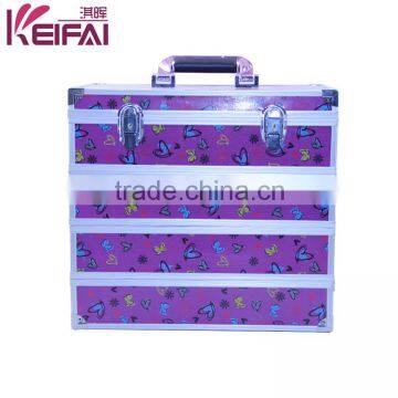 Fashion Design Advanced Techniques Durable Purple Elegant CD/DVD Storage Box