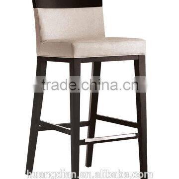 China bar and restaurant furniture export wholesale wooden high bar stool chair