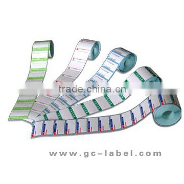 Professional factory high quality print label for jewellery self adhesive labels