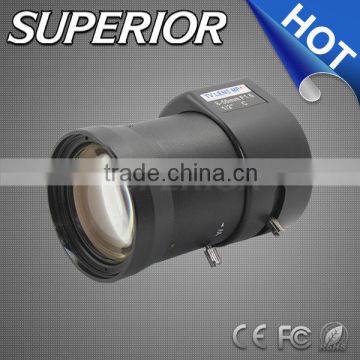 Metal body crystal glass 1.3 MP Varifocal length 8-50mm F1.6 C mount Lens Optical pan focus lens cctv lens for cctv Camera